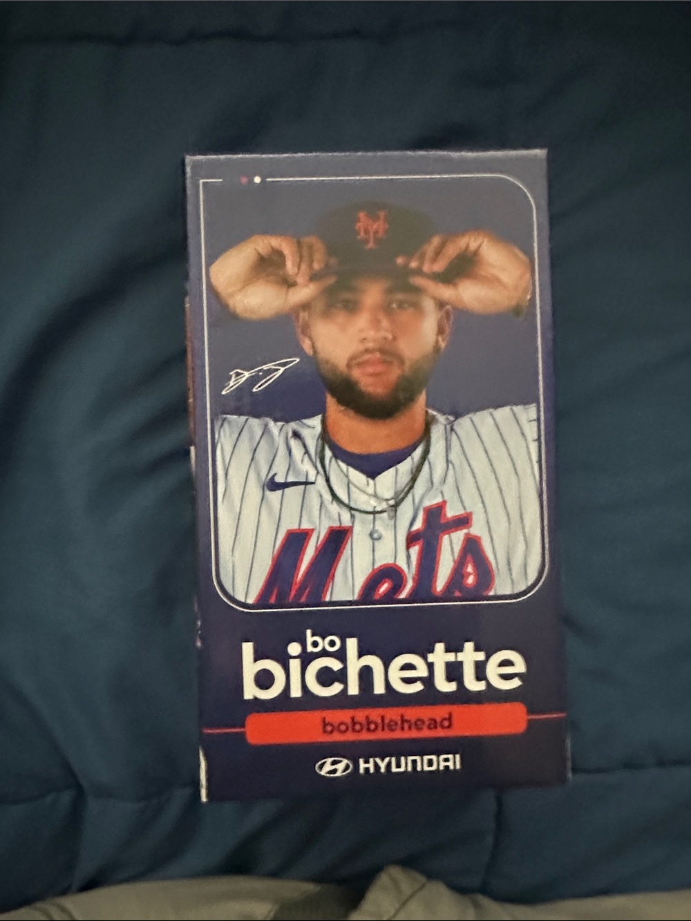 Blue Bo Bichette Branded Home Art Sculpture Bobblehead